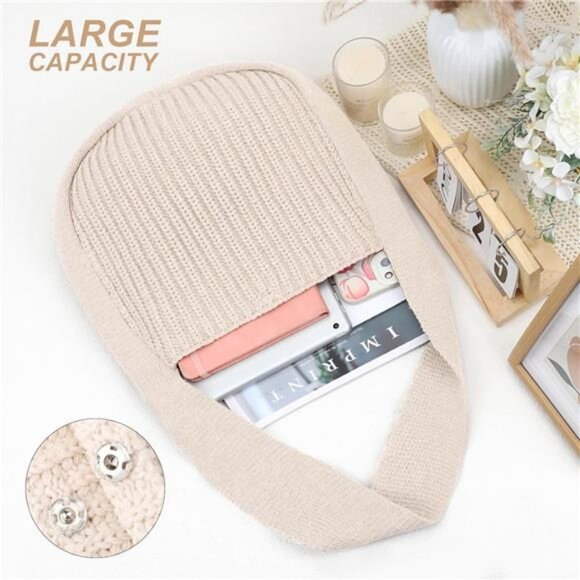 Crochet Bag, Hippie Knit Bag - Picture 4 of 14